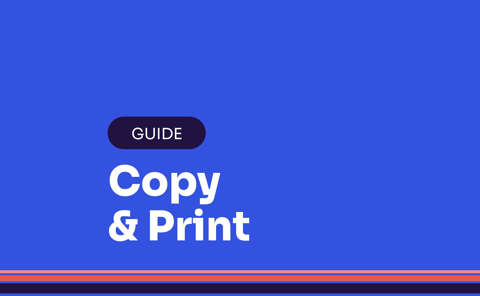 Copy and Print with ODP Business Solutions Guide